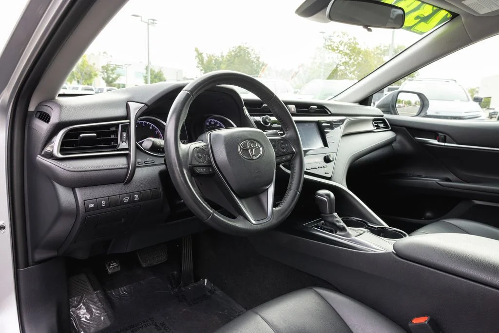 Certified Used 2020 Celestial Silver Metallic Toyota SE image 10