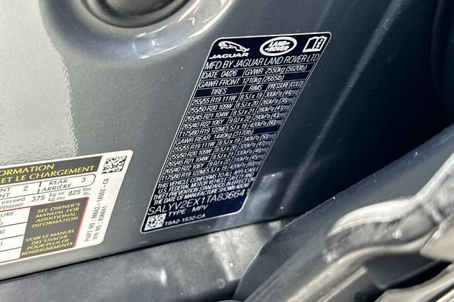 New 2026 Zadar Grey Land Rover P250 Base image 27