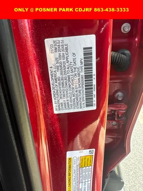 Used 2023 Red Honda Touring image 10
