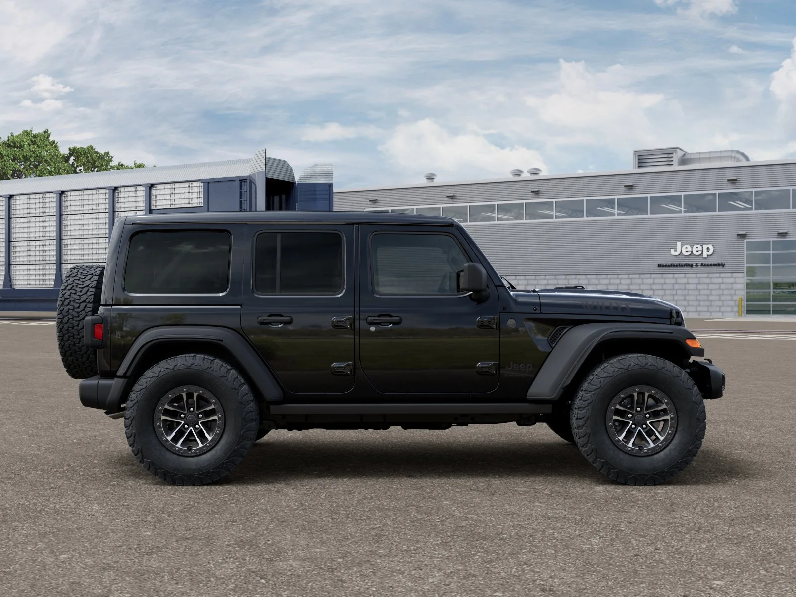 New 2026 Black Clear-Coat Exterior Paint Jeep Willys image 12