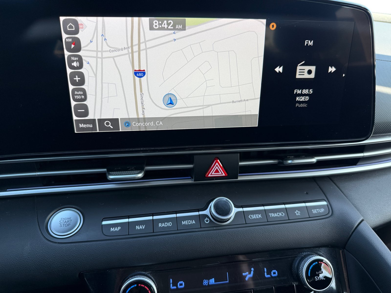 Used 2024 Intense Blue Hyundai SEL image 12