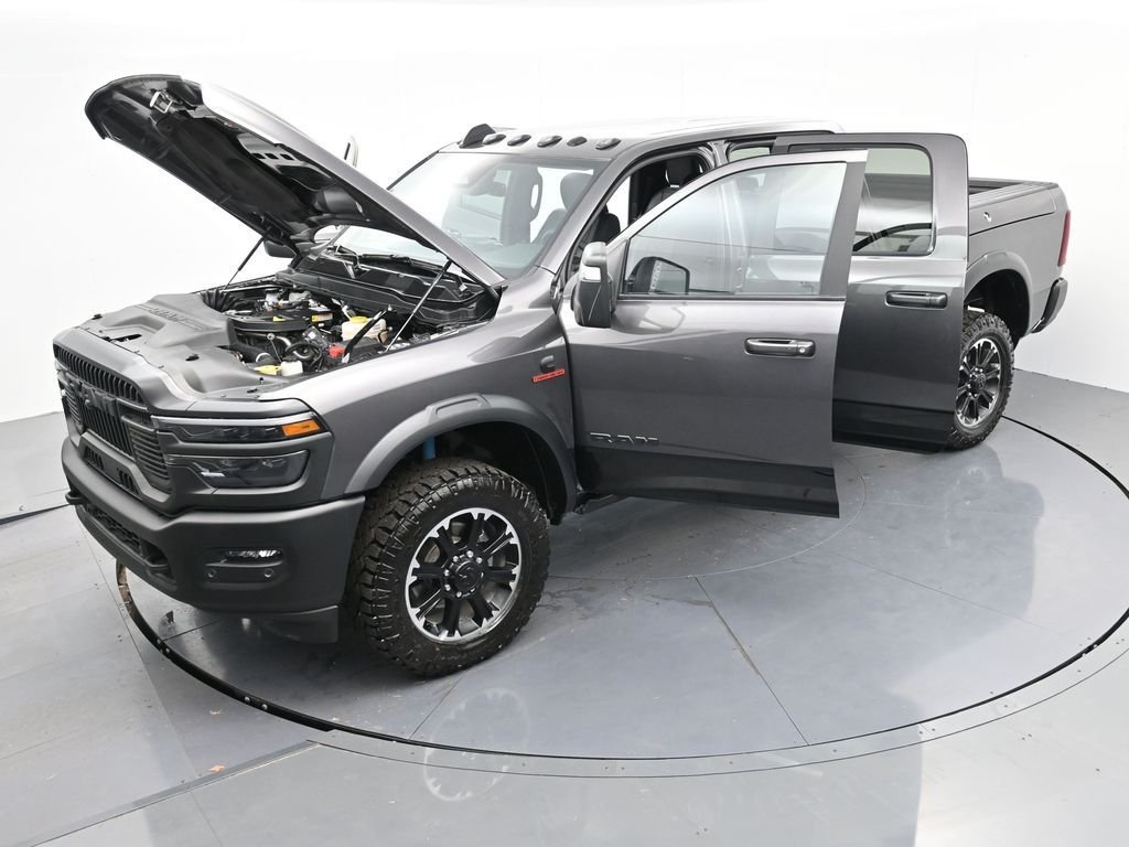 New 2025 Granite Crystal Metallic Clear-Coat Exterior Paint RAM Rebel image 41