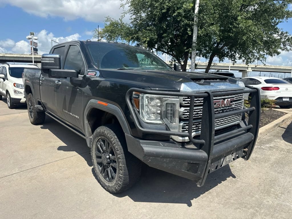 Used 2021 Ebony Twilight Metallic GMC Denali image 3
