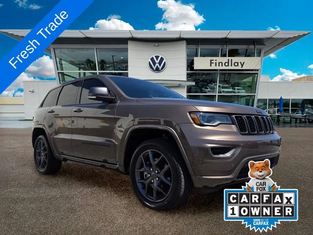 2021 Jeep Grand Cherokee 80th Anniversary Edition