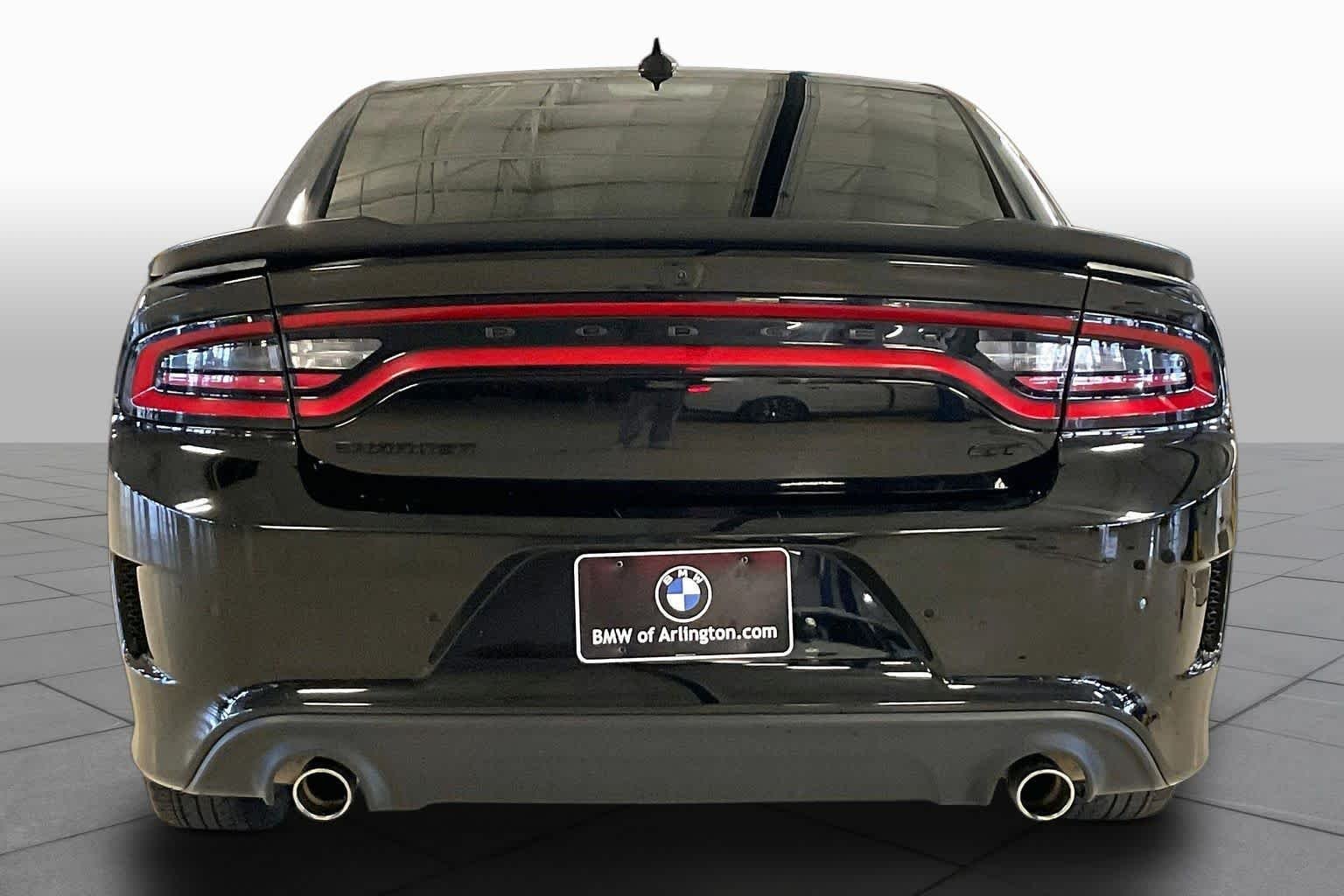Used 2023 Pitch Black Clearcoat Dodge GT image 4