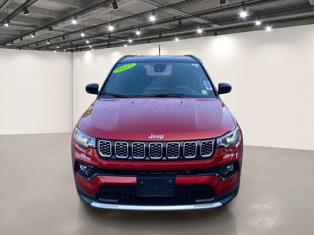 Used 2025 Red Hot Pearlcoat Jeep Limited image 2