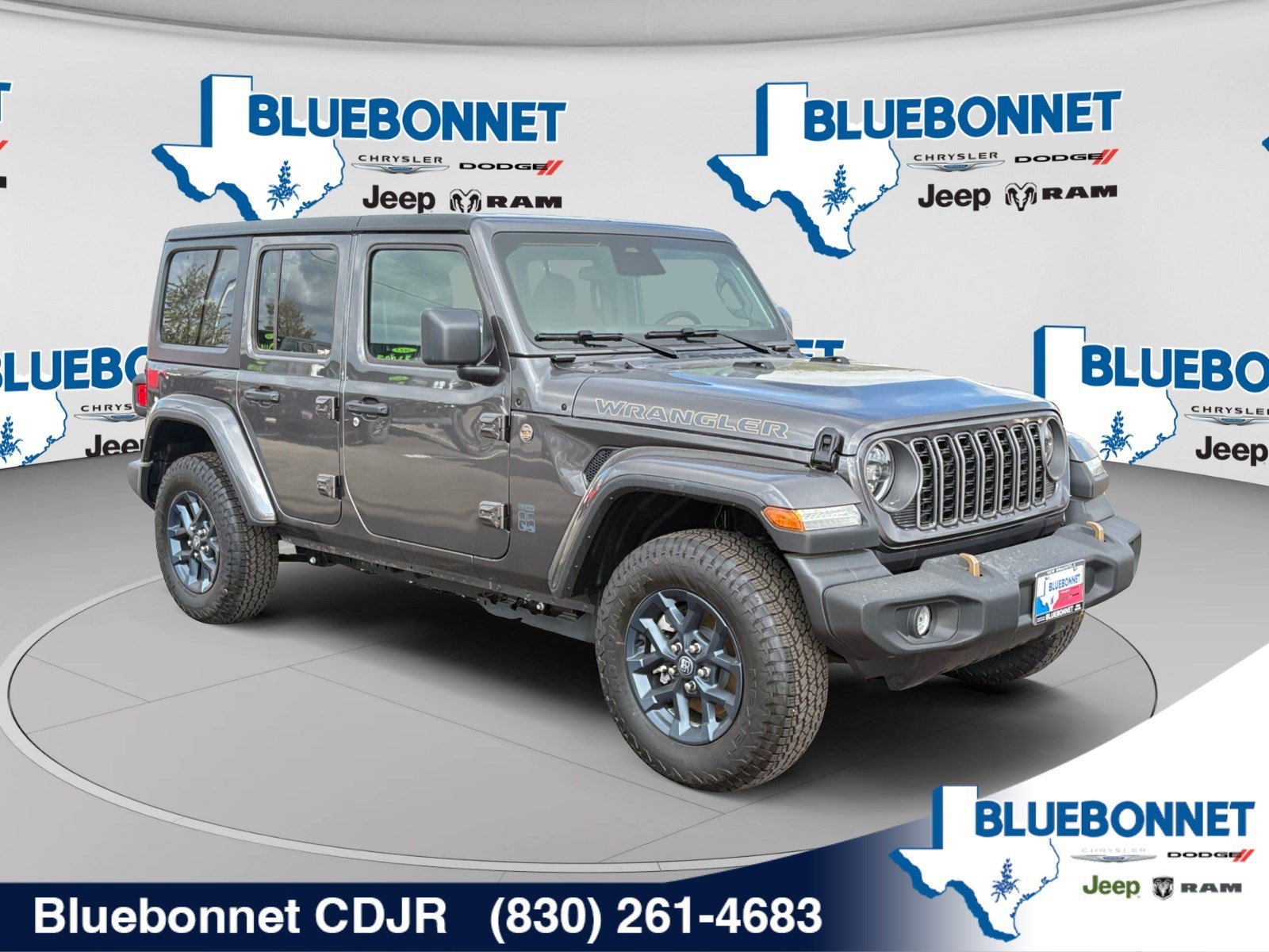 New 2026 Granite Crystal Metallic Clearcoat Jeep 85th Anniversary image 3