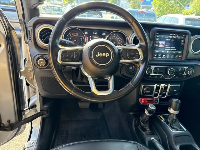 Used 2019 Billet Silver Metallic Clearcoat Jeep Unlimited Rubicon image 17