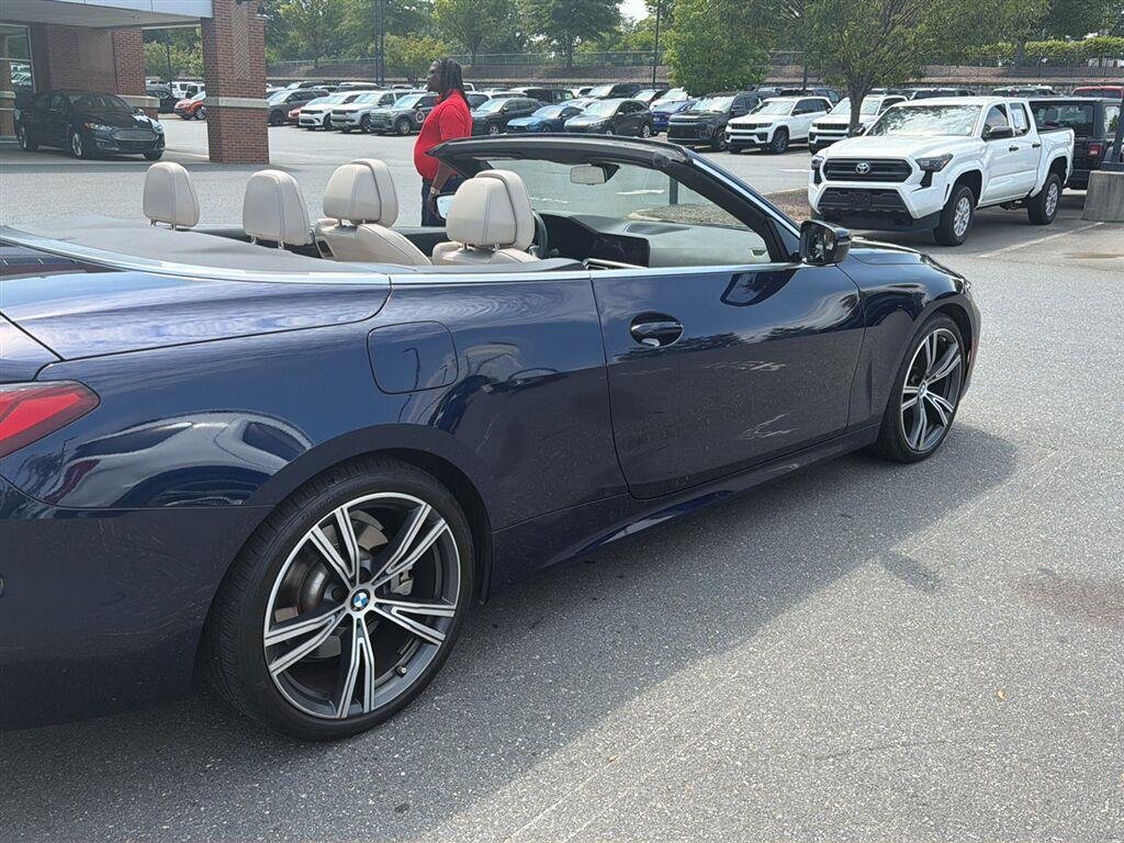 Used 2022 Tanzanite Blue II Metallic BMW 430i xDrive image 4