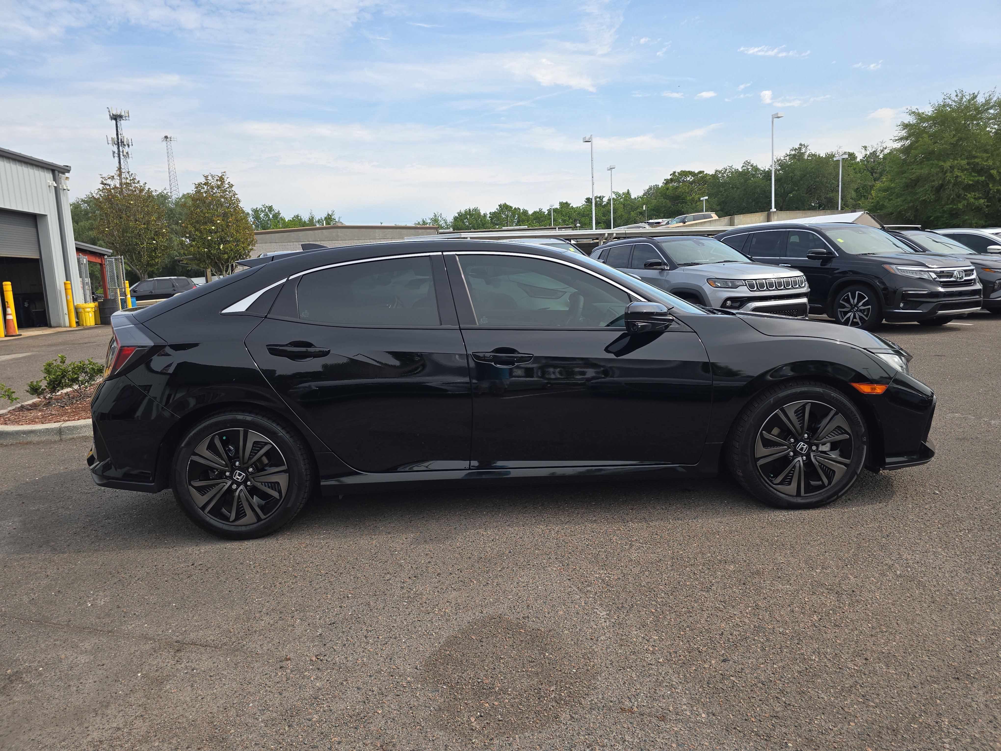 Used 2019 Crystal Black Pearl Honda EX image 9