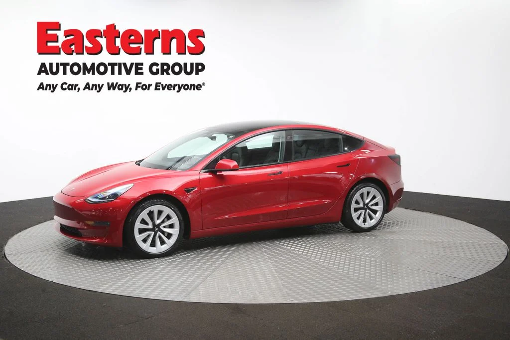 Used 2021 Red Tesla Long Range image 51