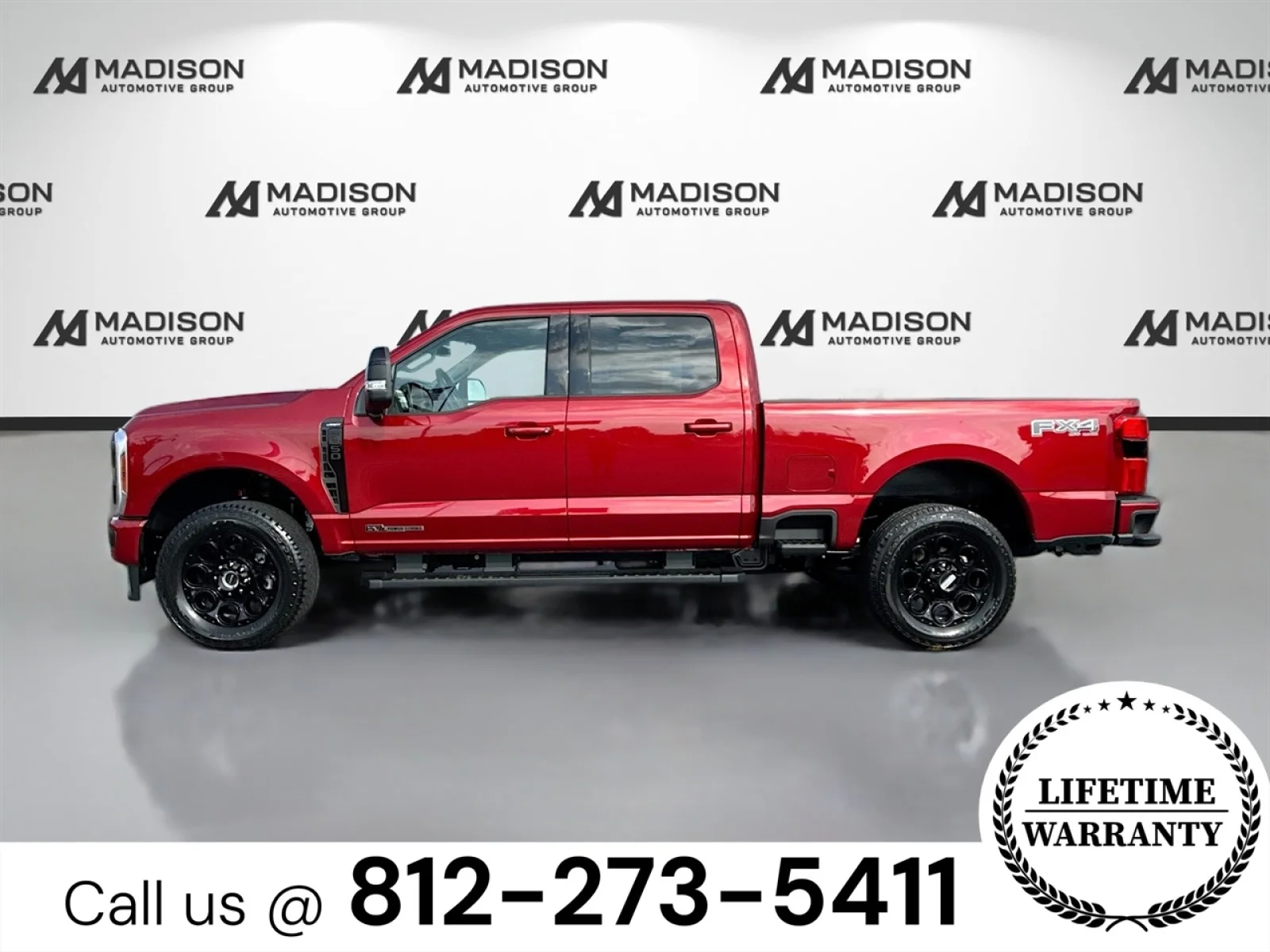 New 2026 Ruby Red Metallic Tinted Clearcoat Ford F-350® Lariat® image 8