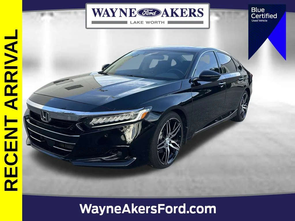Certified Used 2021 Black Honda Touring 2.0T image 1