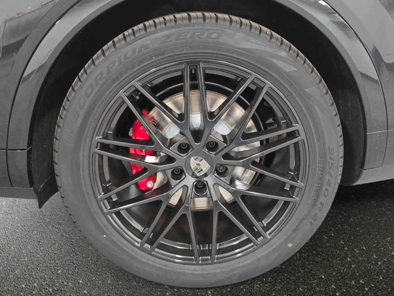 New 2026 Chromite Black Metallic Porsche Turbo E-Hybrid image 29