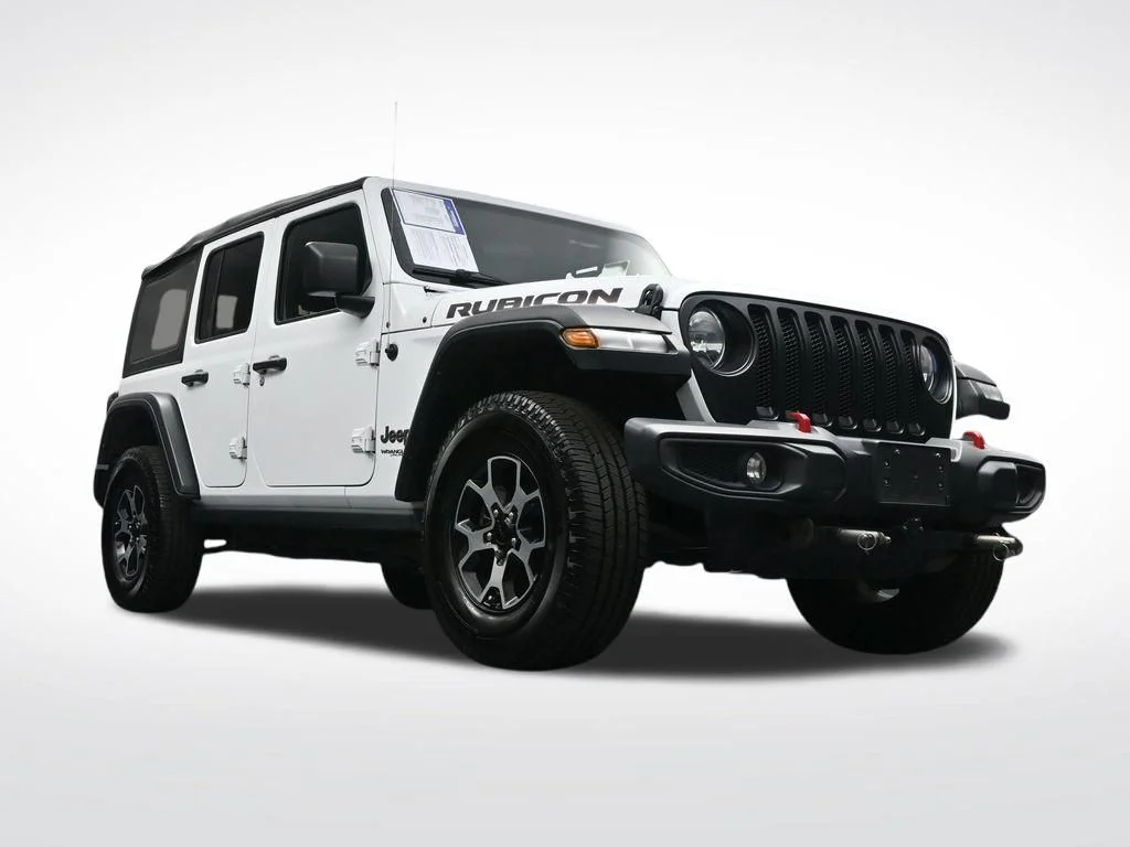 Used 2021 White Jeep Unlimited Rubicon image 36