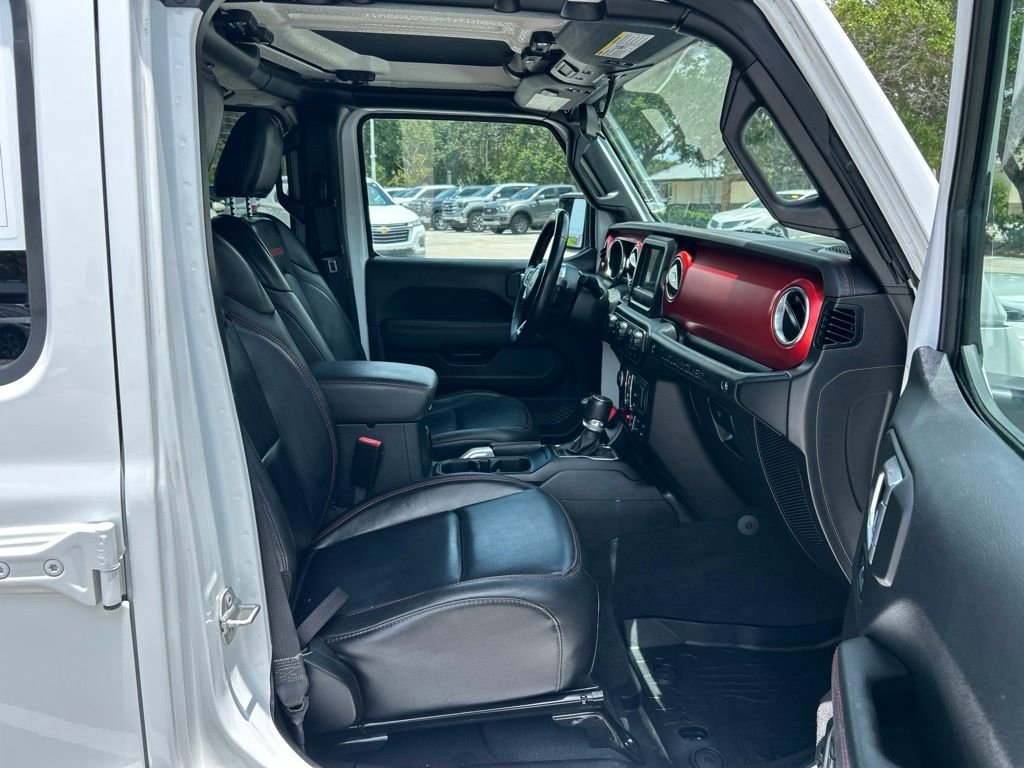 Used 2021 White Jeep Unlimited Rubicon image 37