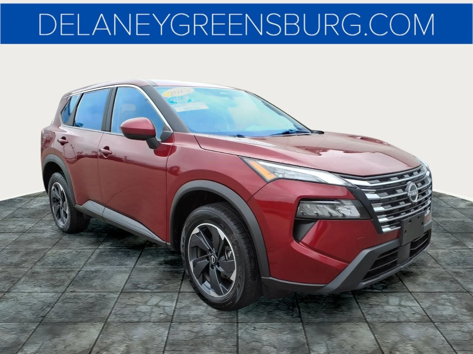 Used 2025 Scarlet Ember Tintcoat Nbl Nissan SV image 1