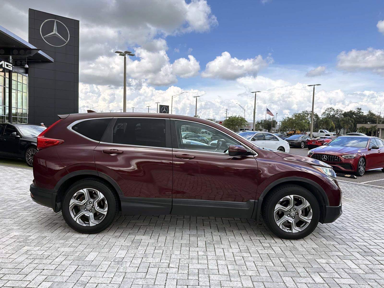 Used 2018 Dark Cherry Honda EX-L image 6
