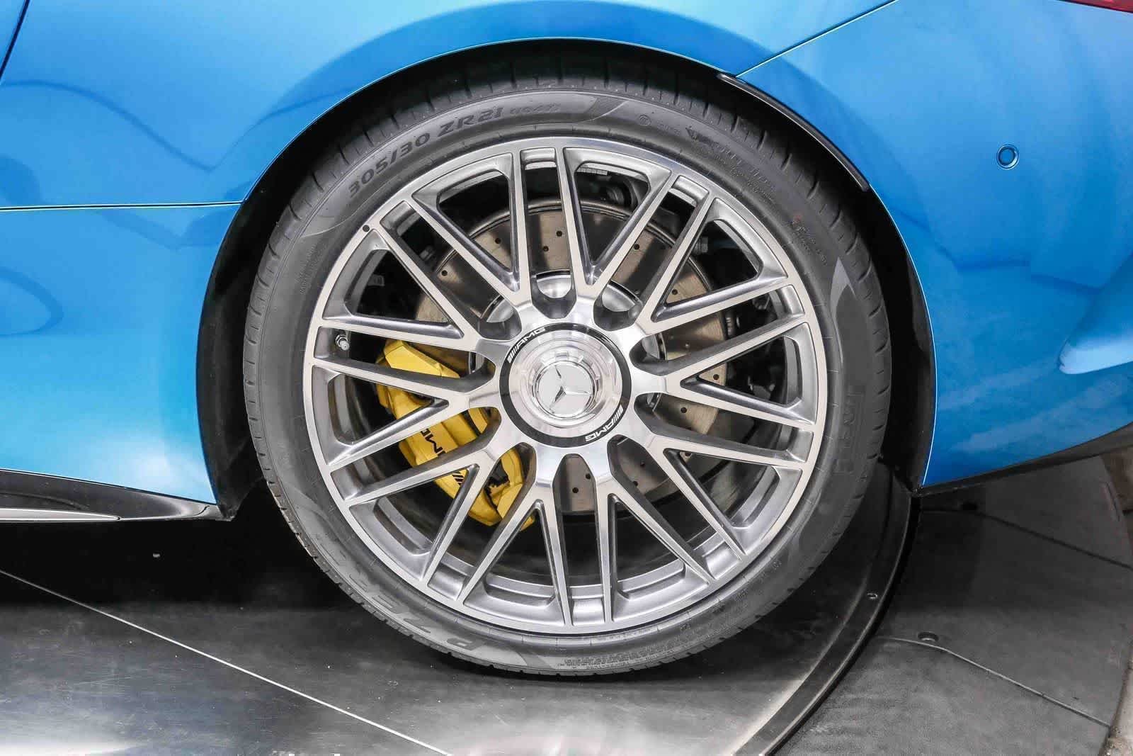 New 2026 Hyper Blue Metallic Mercedes-Benz AMG® SL 55 Roadster image 9