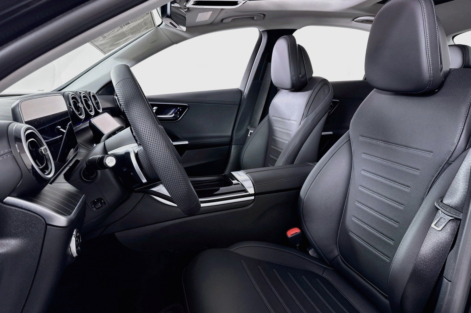 New 2026 Black Mercedes-Benz C 300 Sedan image 16
