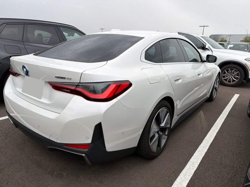 Certified Used 2023 White Metallic BMW eDrive40 image 4