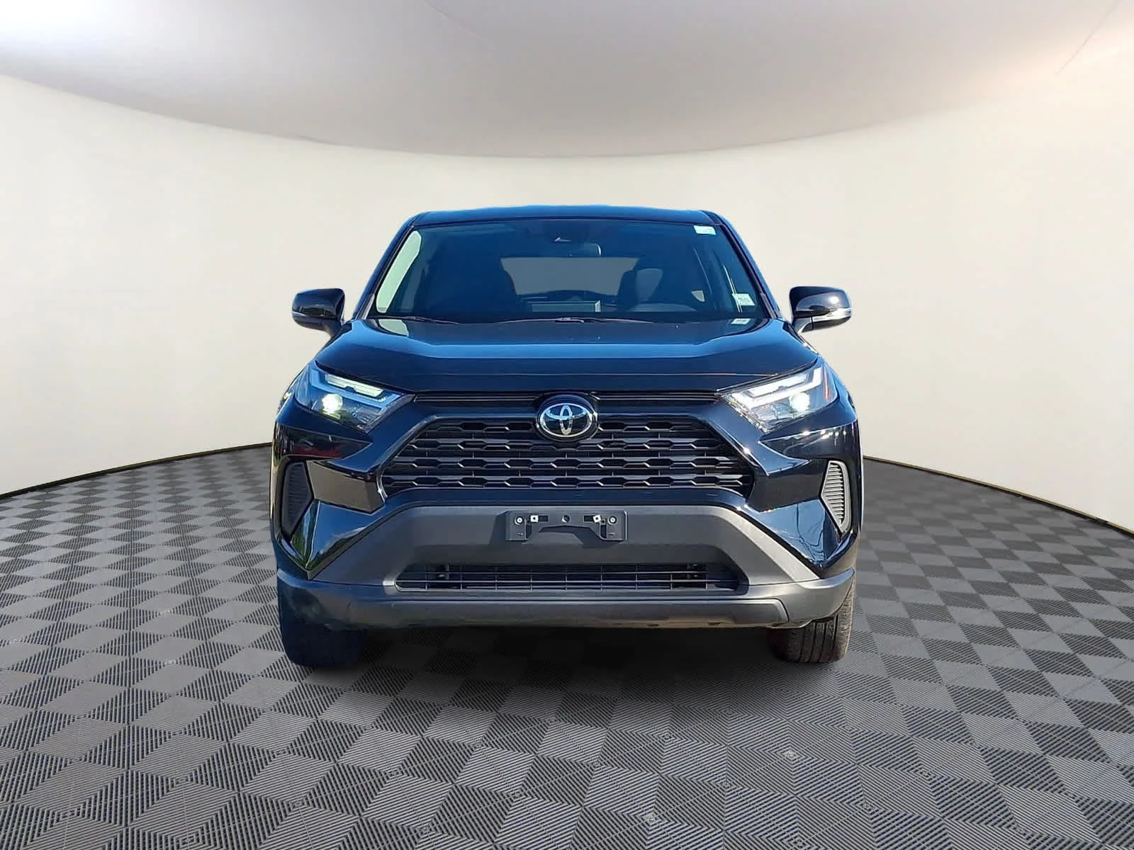 Used 2023 Midnight Black Metallic Toyota LE image 3
