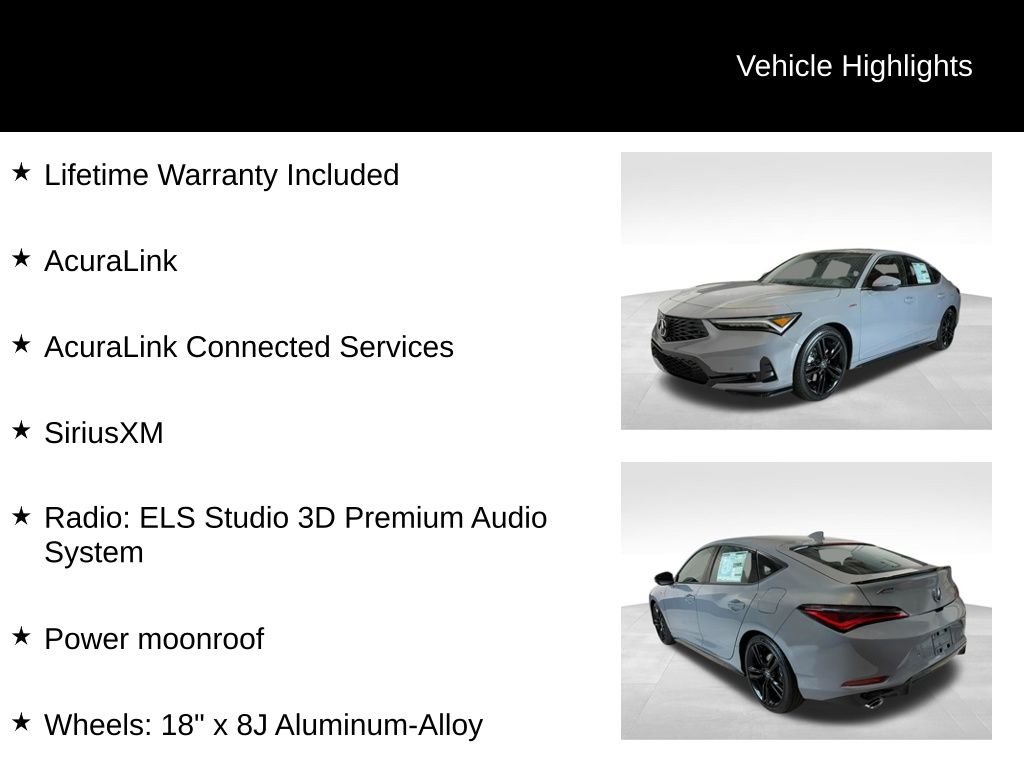 New 2026 Urban Gray Pearl Acura w/A-Spec Technology Package image 5