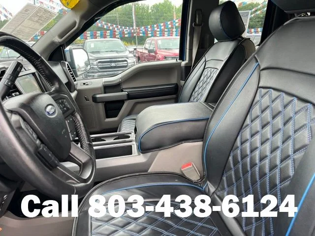 Used 2018 Lightning Blue Ford XLT image 8