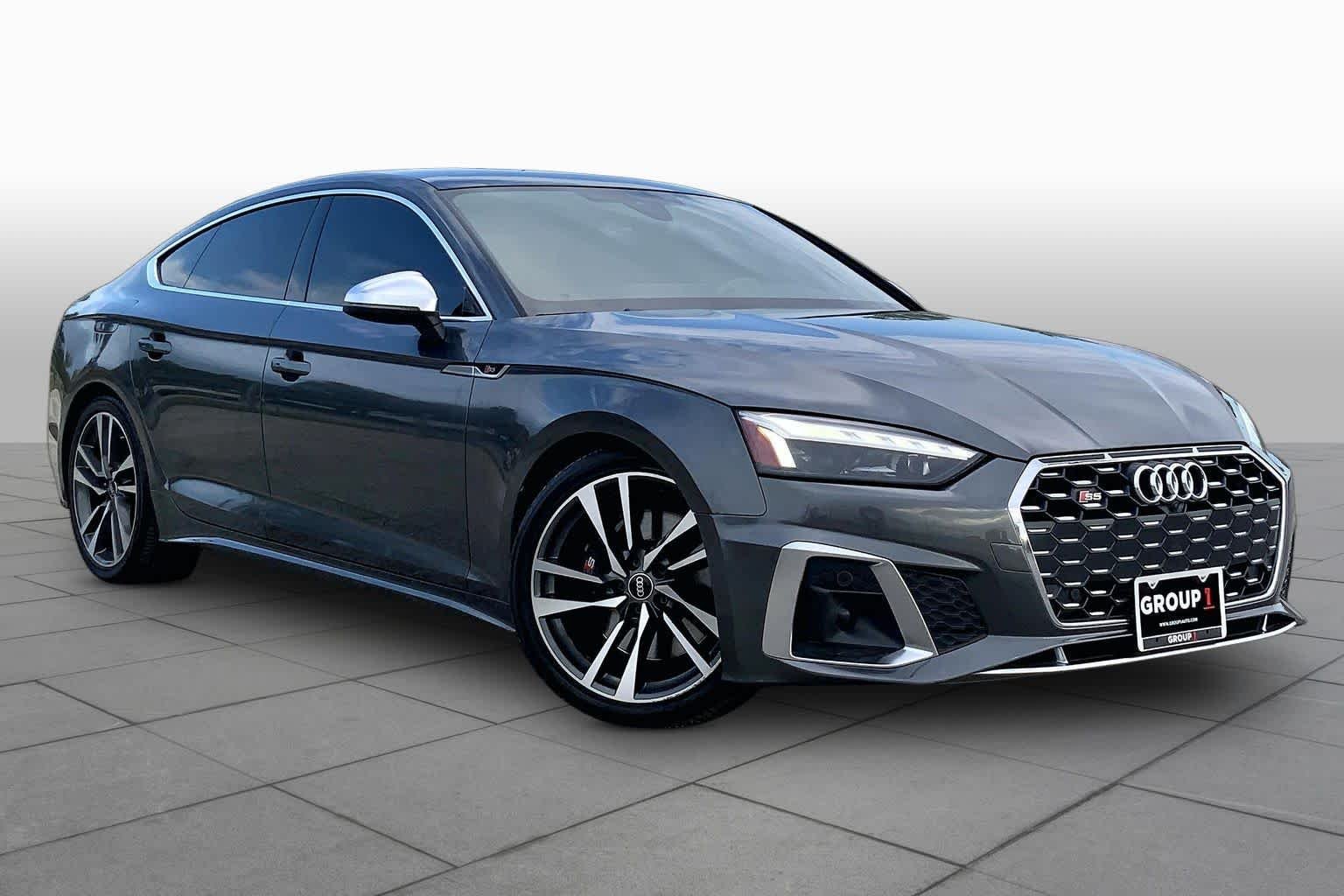 Used 2022 Daytona Gray Pearl Effect Audi Premium Plus image 3
