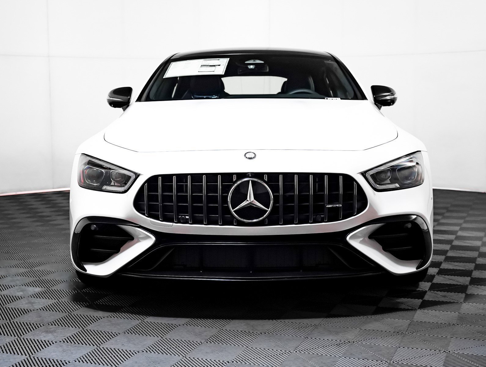 New 2026 MANUFAKTUR Moonlight White Metallic Mercedes-Benz AMG® GT 53 4-Door Coupe image 14