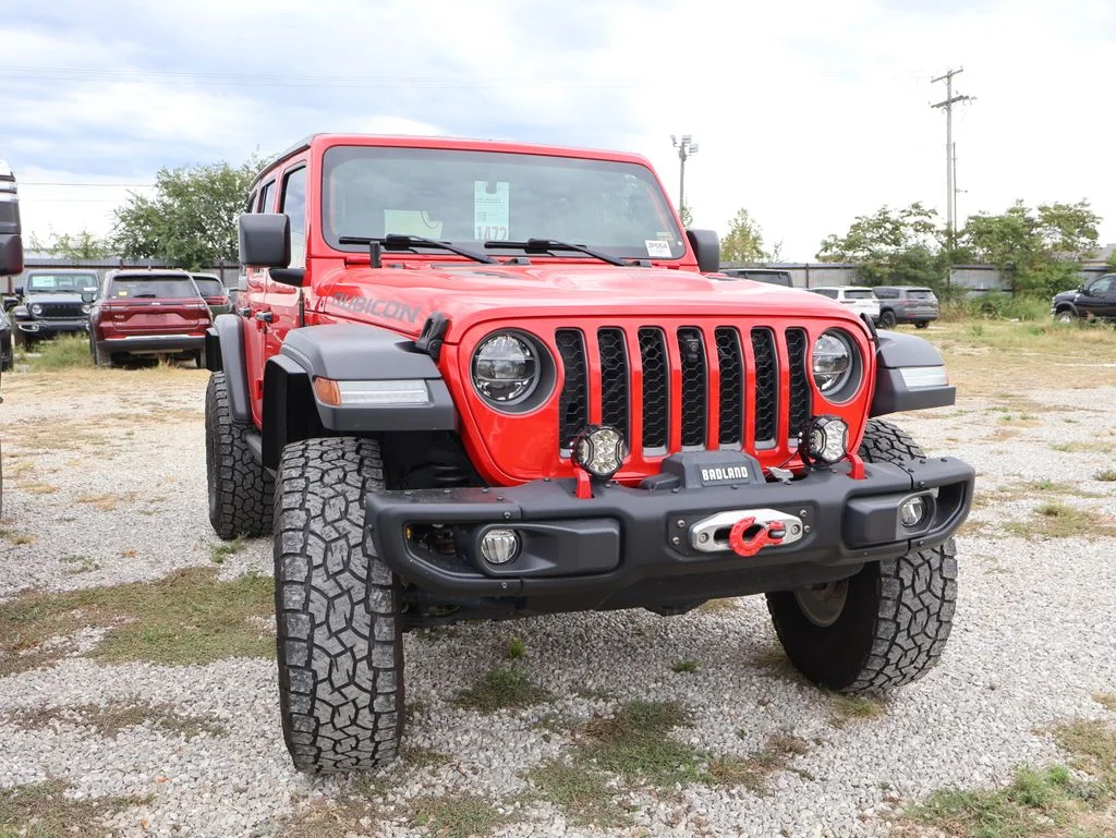 Used 2021 Red Jeep Unlimited Rubicon image 10