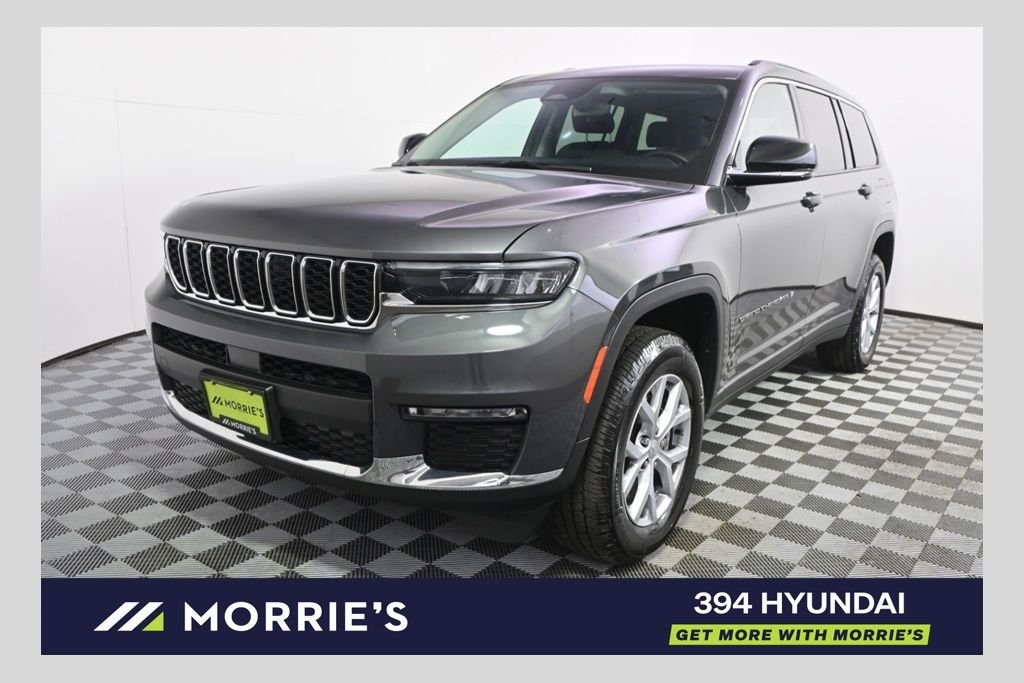 Used 2022 Gray Metallic Jeep Limited image 1