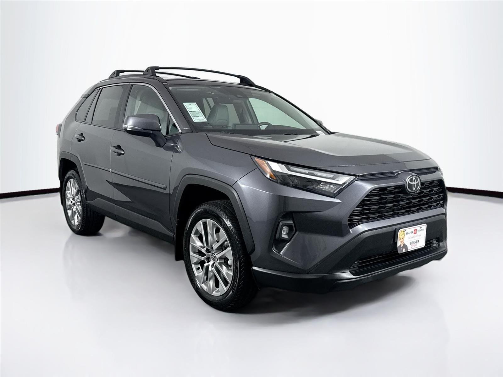 Certified Used 2025 Magnetic Gray Metallic Toyota XLE Premium image 9