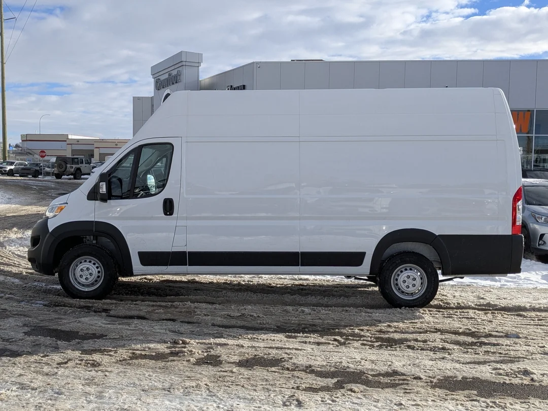 New 2026 White RAM Tradesman - - Super High Roof - Cargo Partition - Adaptive Cruise - Remote Start & More! image 5