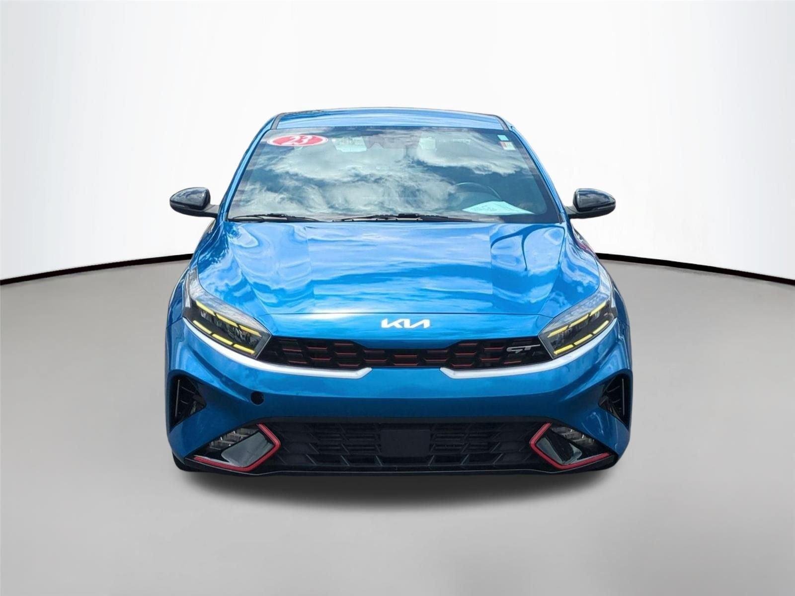 Used 2023 Sporty Blue Kia GT image 8