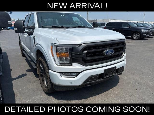 Certified Used 2022 White Metallic Ford XLT image 50