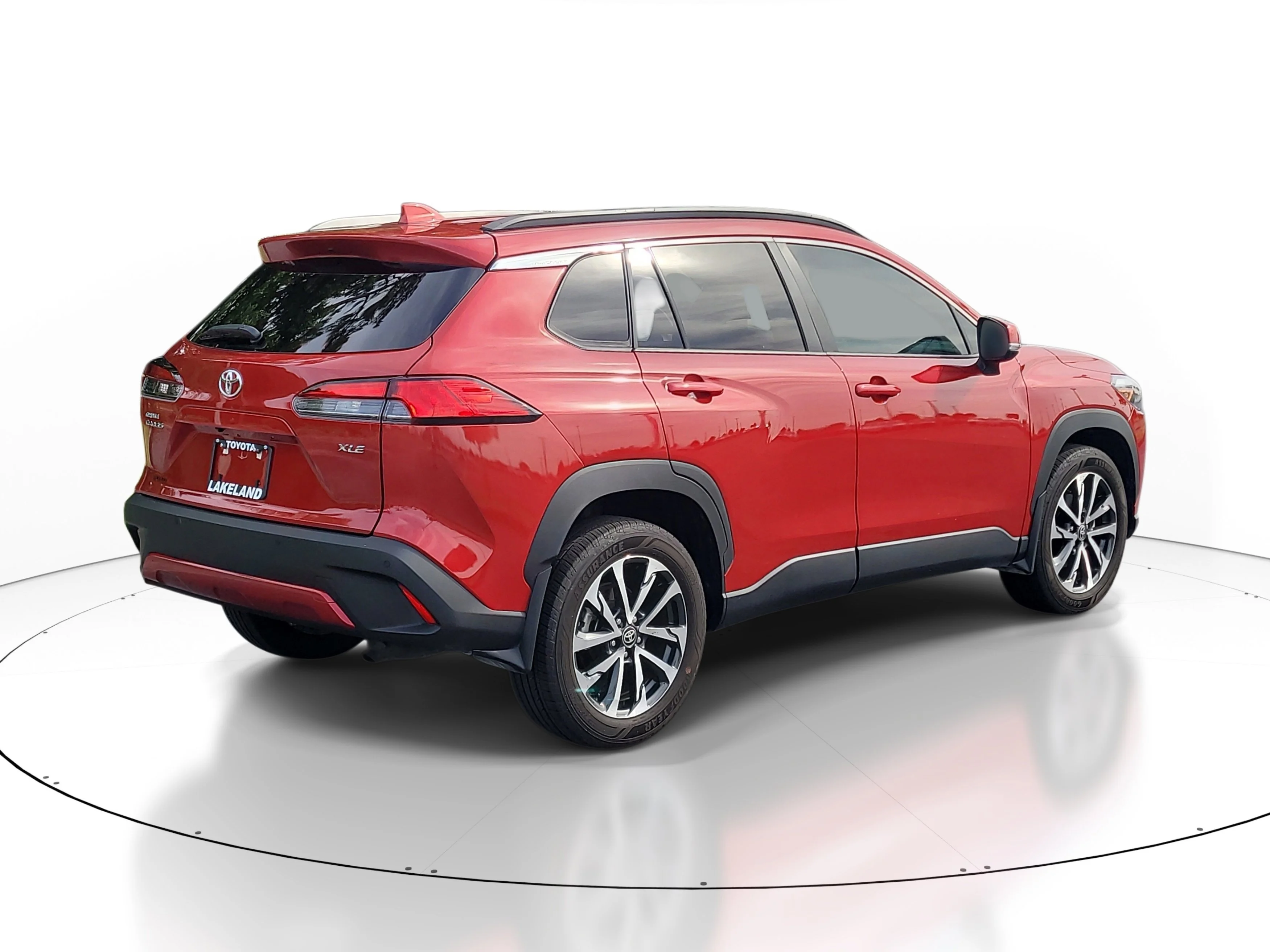 Certified Used 2024 Barcelona Red Metallic Toyota XLE image 6