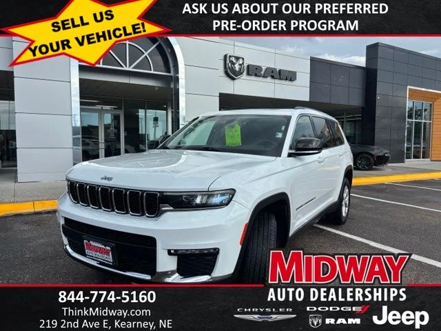 Used 2021 White Jeep Limited image 2