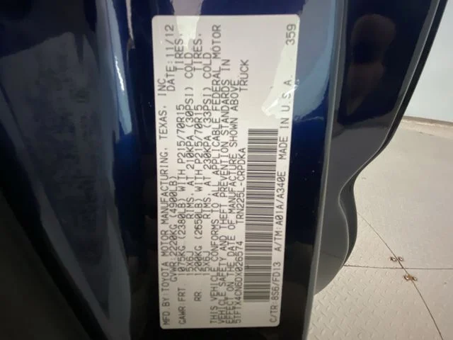 Used 2013 Blue Toyota Base image 26