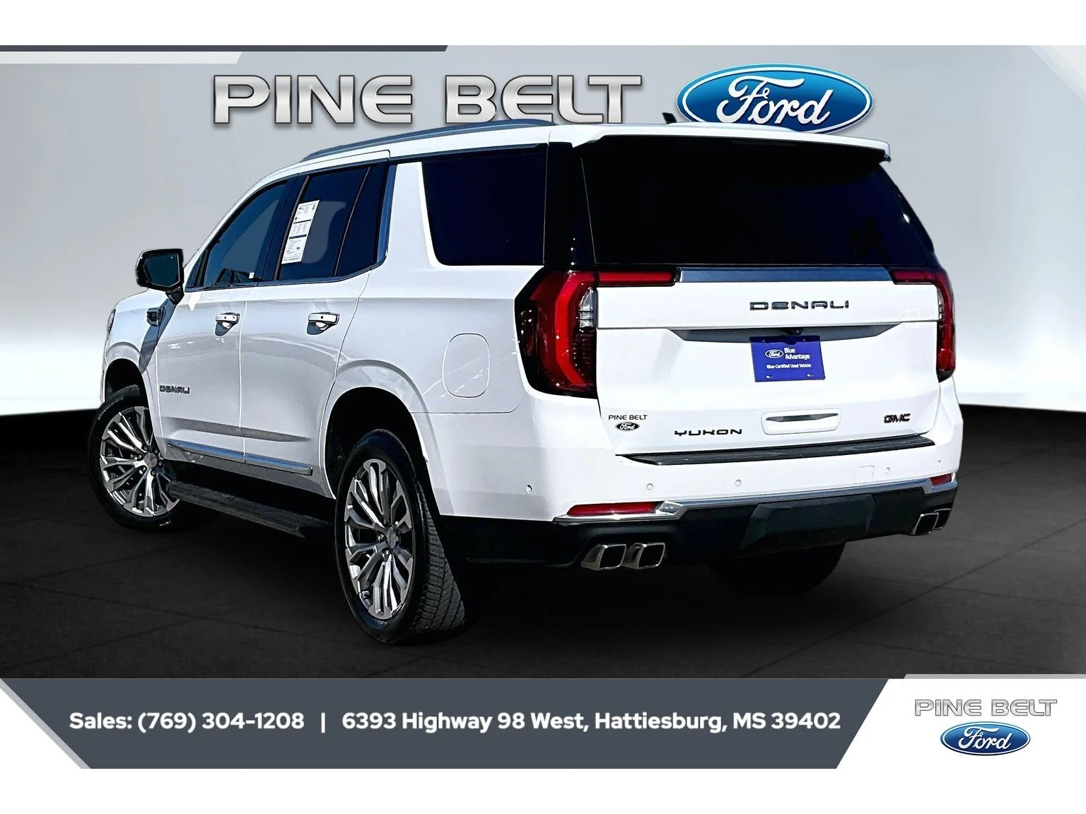 Certified Used 2025 Summit White GMC Denali image 2