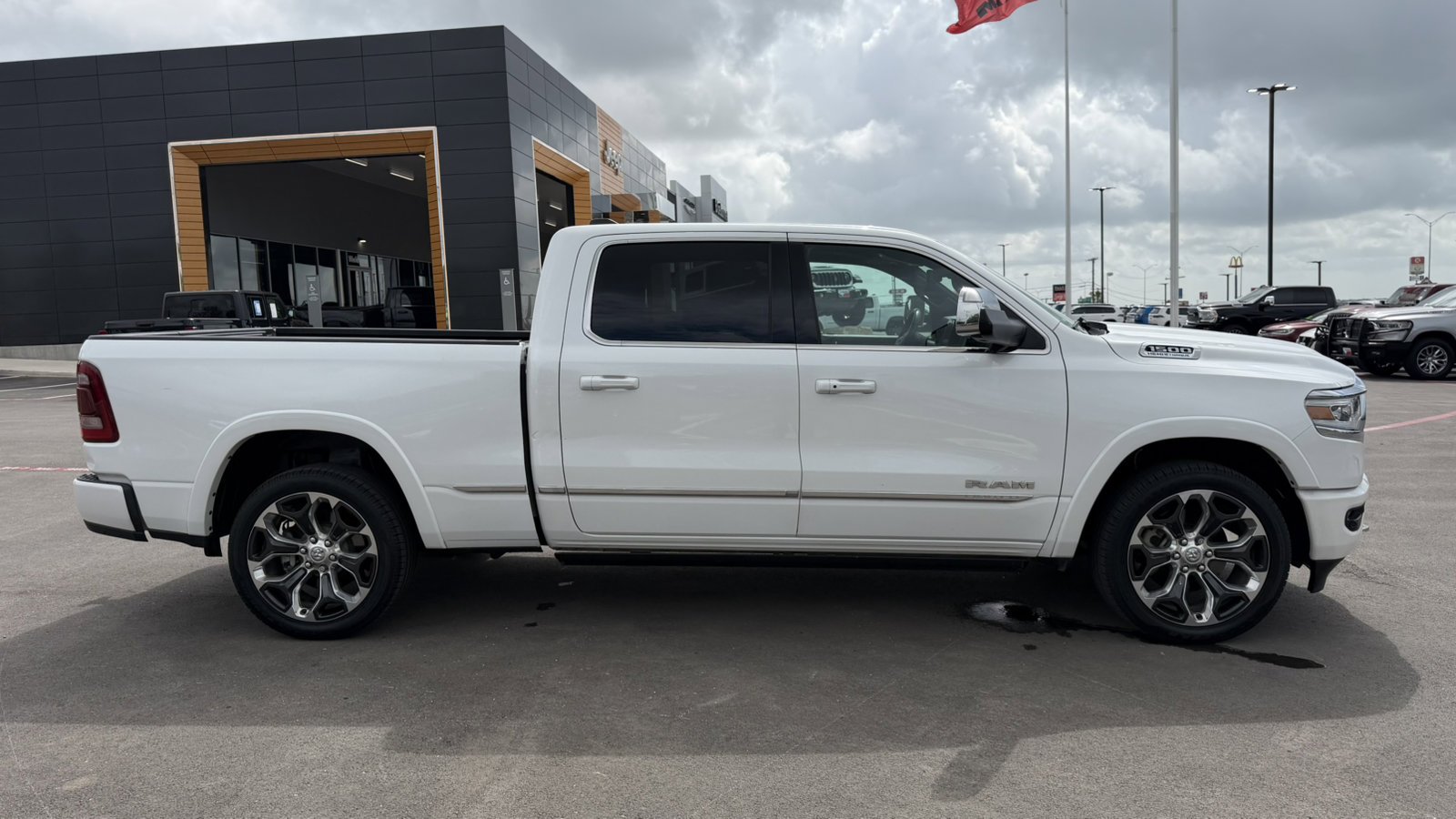 Certified Used 2024 Ivory White Tri-Coat Pearlcoat Ram Limited image 4
