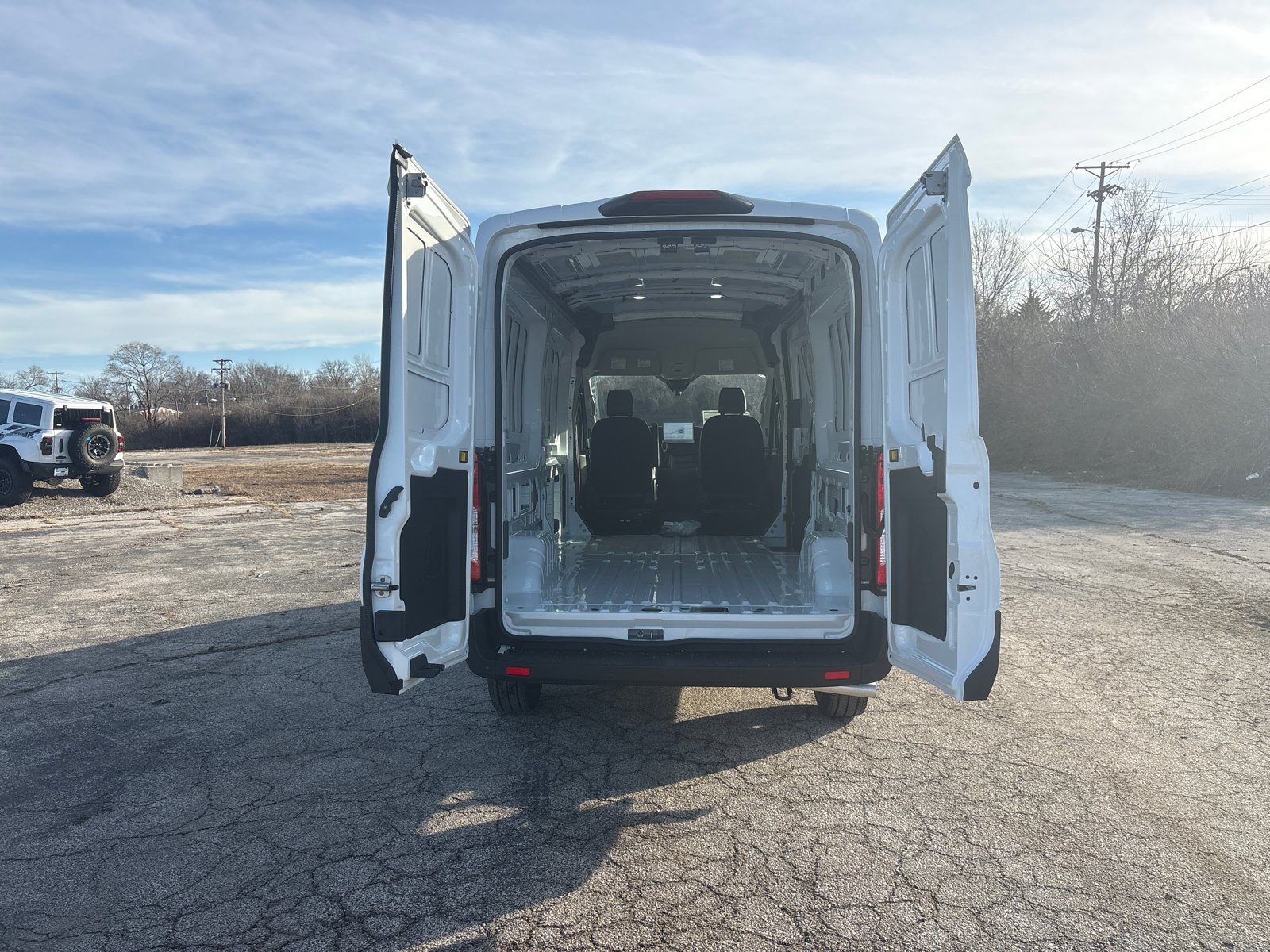 New 2026 Oxford White Ford Cargo Van image 11