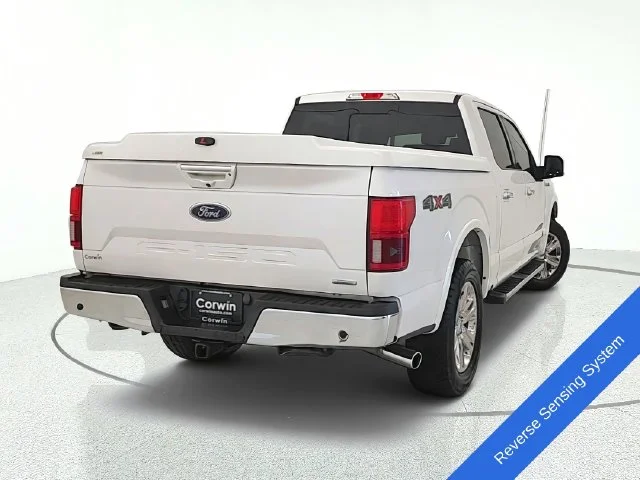 Used 2018 White Platinum Ford Lariat image 6