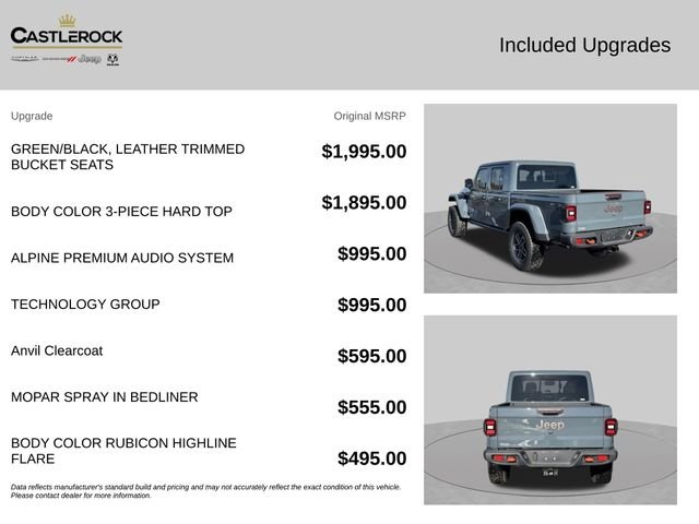 New 2026 Anvil Clear-Coat Exterior Paint Jeep Mojave image 6