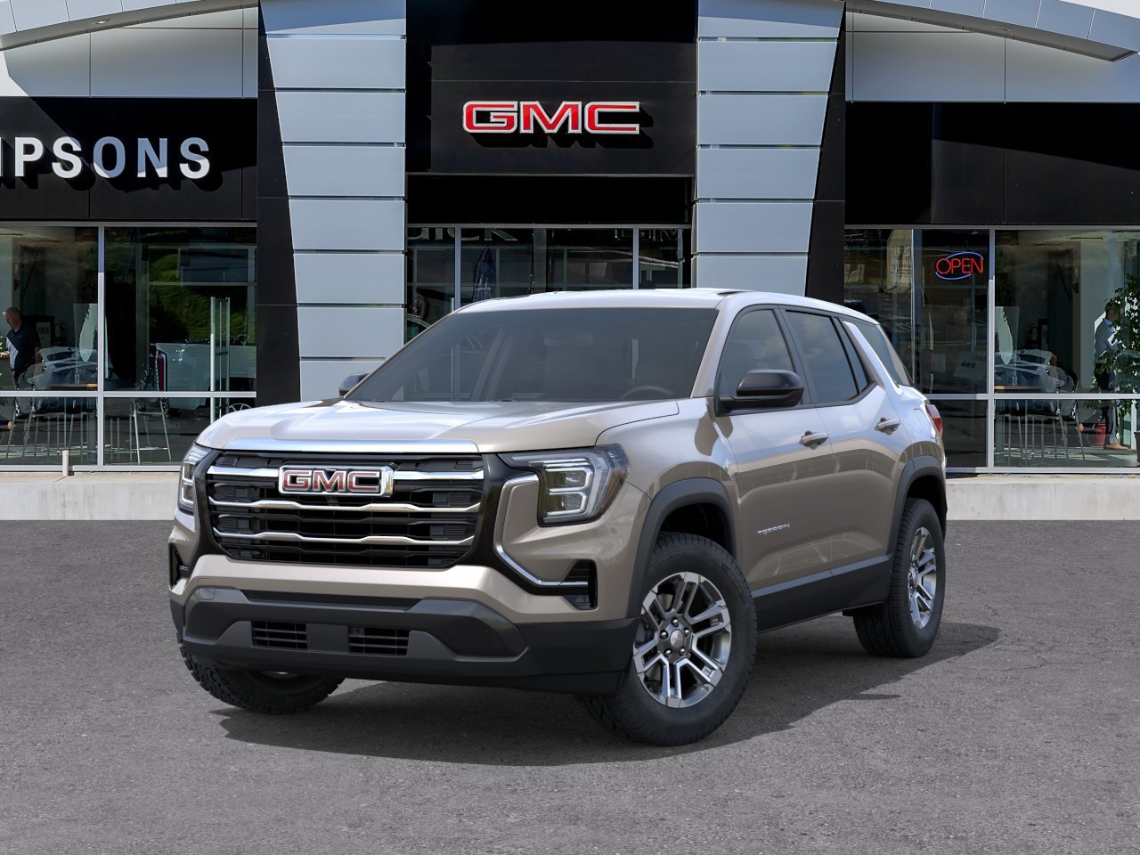 New 2027 Riverstone Metallic GMC AWD Elevation image 4