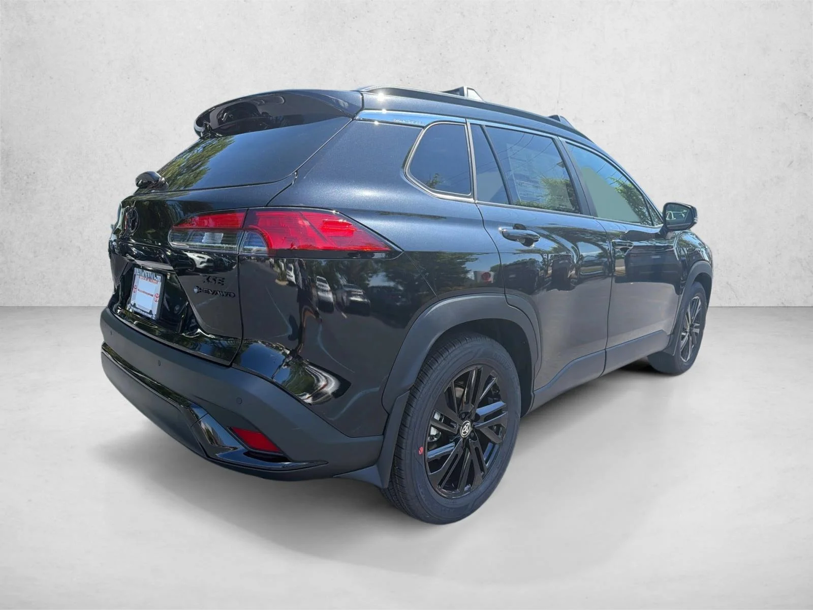 New 2026 Jet Black Toyota Hybrid XSE image 3
