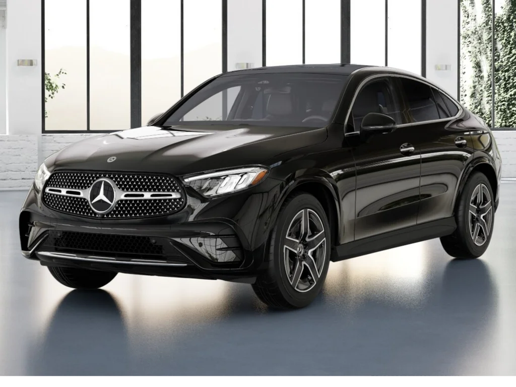 New 2027 Black Mercedes-Benz GLC 300 Coupe image 1