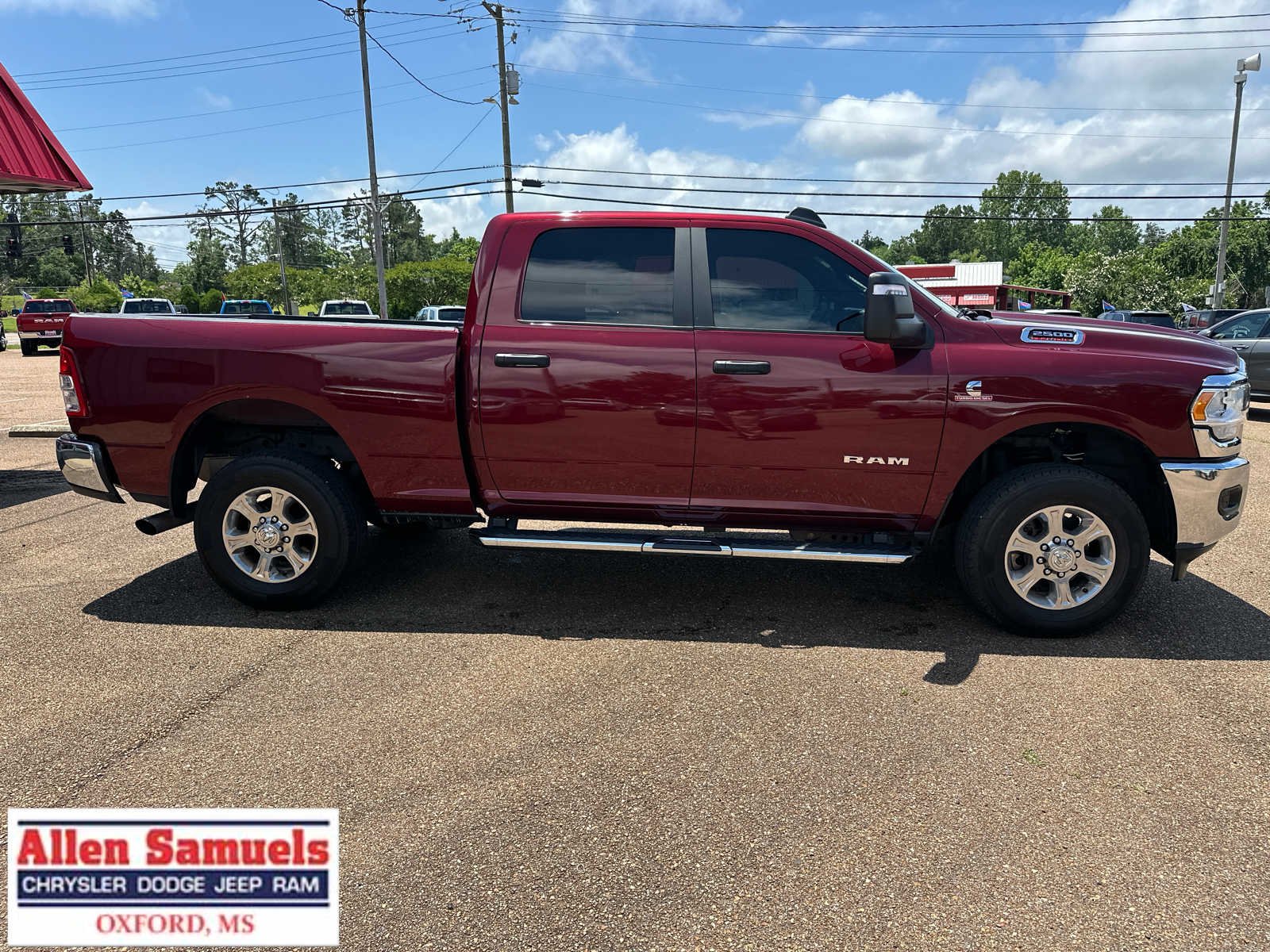 Used 2024 Delmonico Red Pearlcoat Ram Big Horn image 2