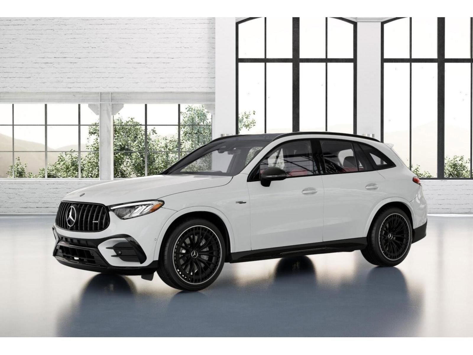 New 2026 Polar White Mercedes-Benz AMG® GLC 43 4MATIC® SUV image 80