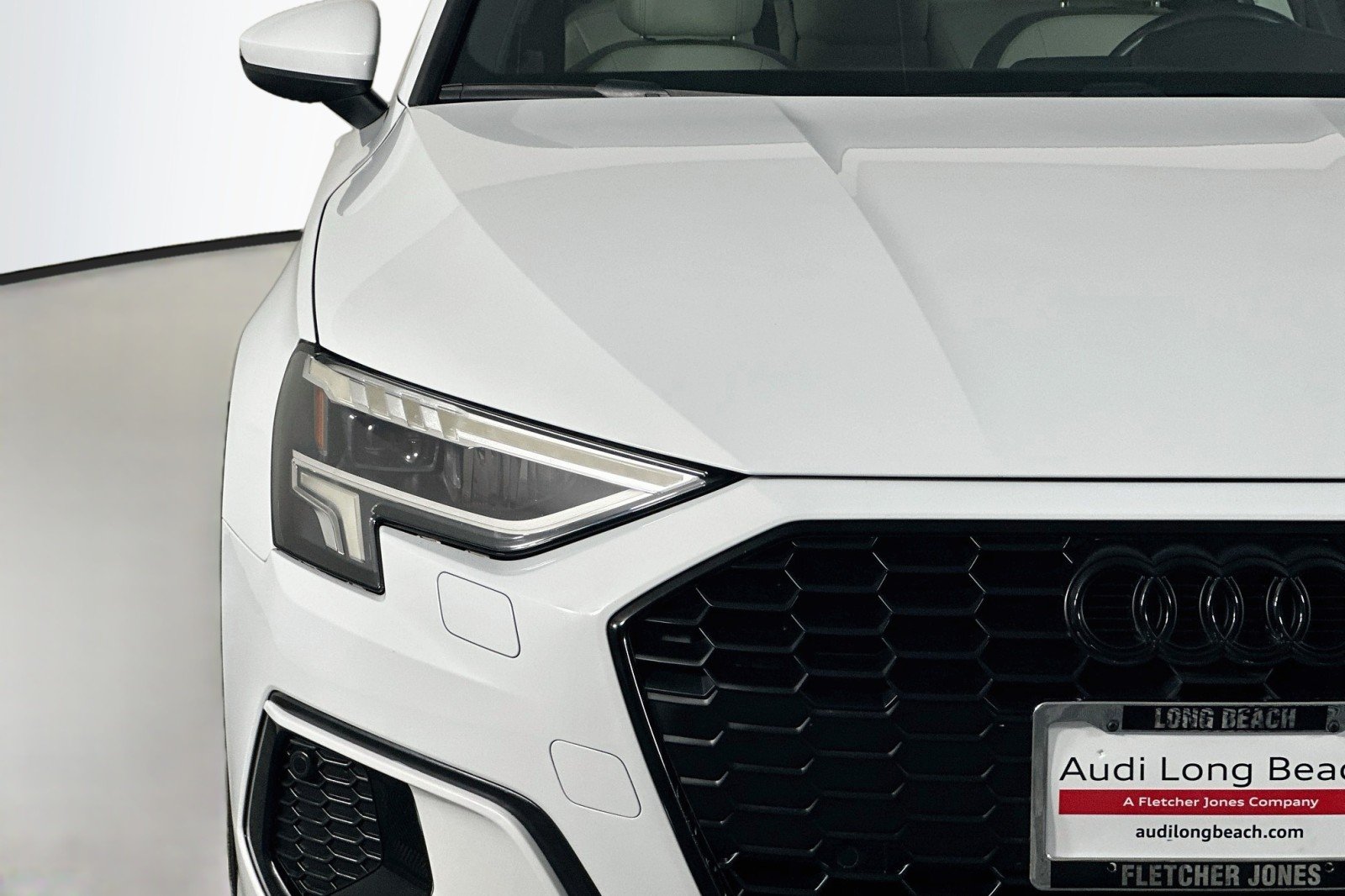 Used 2023 Glacier White Metallic Audi Premium image 15